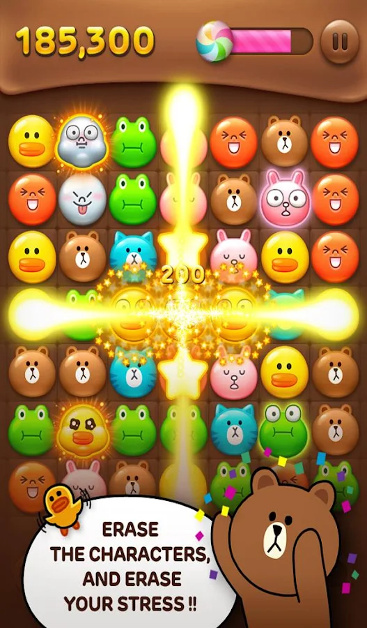 LINE POP - screenshot