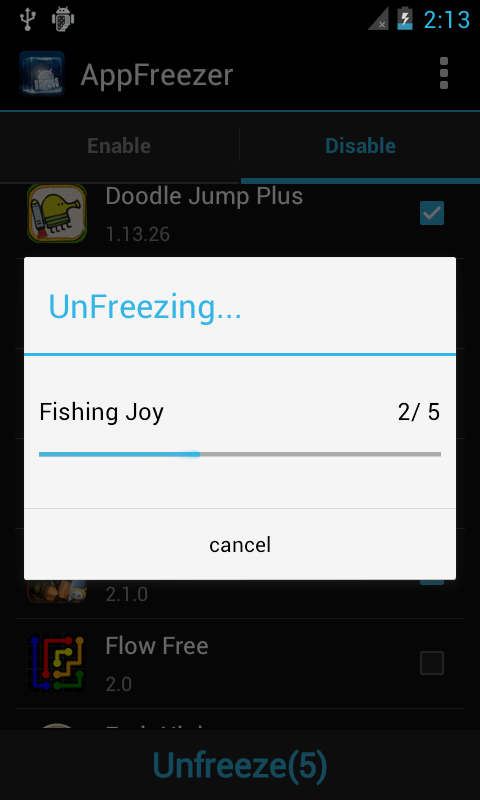    App Freeze- screenshot  
