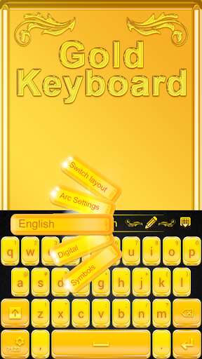 GO Keyboard Gold