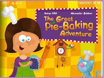 Pie Baking- Storybook for Kids poster 1