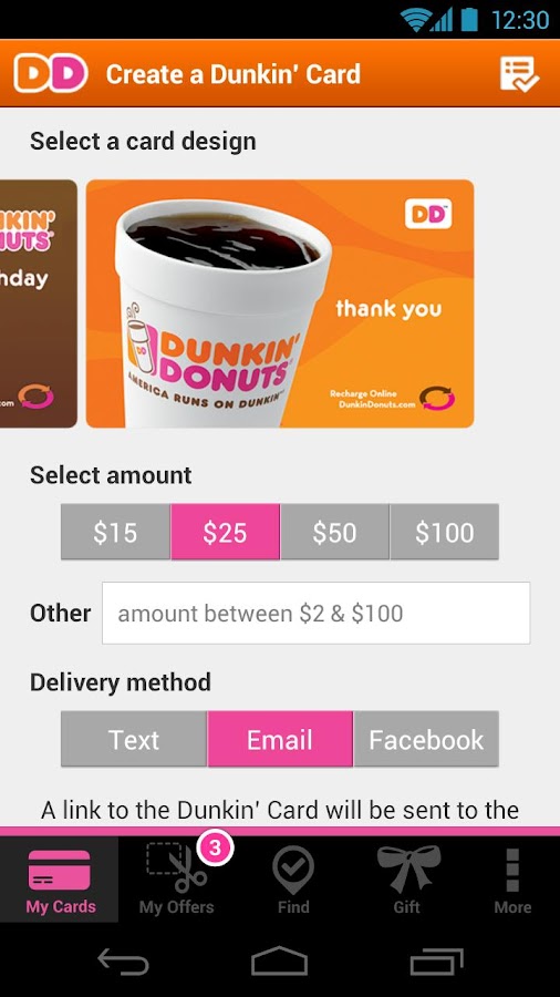 Dunkin' Donuts: Home