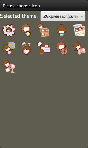 ZExpression GO Launcher Theme