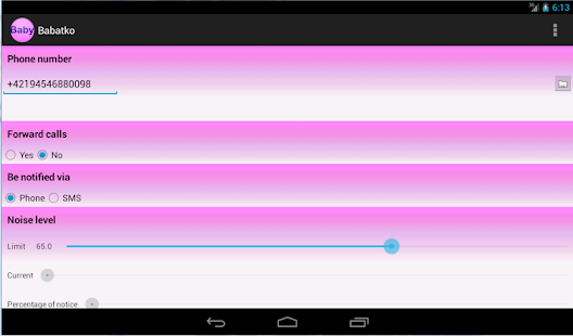Babatko - Baby Monitor Screenshots 1