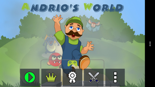 Android application Andrios World screenshort