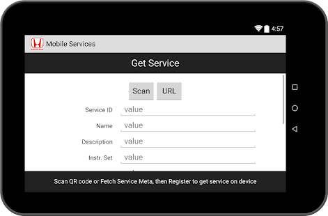 Honda Mobile Services Screenshots 1