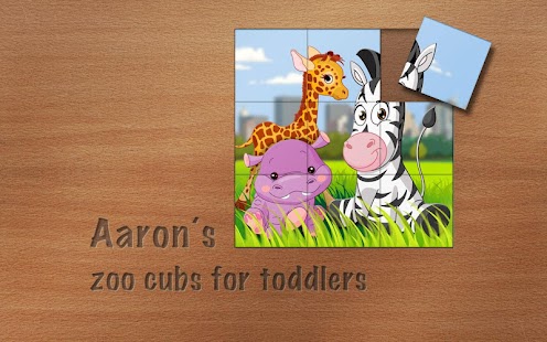 Aaron's Cute Zoo Cubs Puzzles Screenshots 0