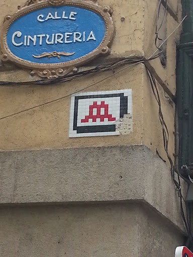 Red Space Invaders