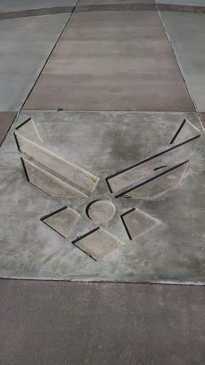 Air Force Symbol Stone Floor