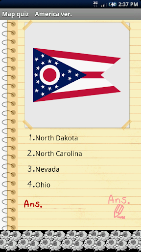 【免費休閒App】Map quiz America ver.-APP點子