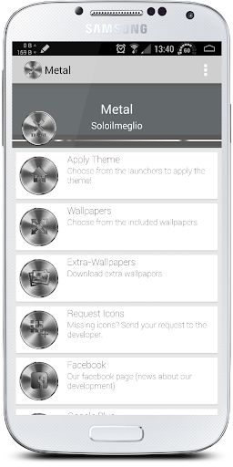 【免費個人化App】Metal Theme-APP點子