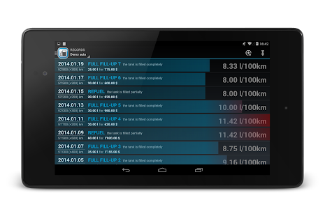 Fuel Manager Pro (Consumption) - screenshot thumbnail