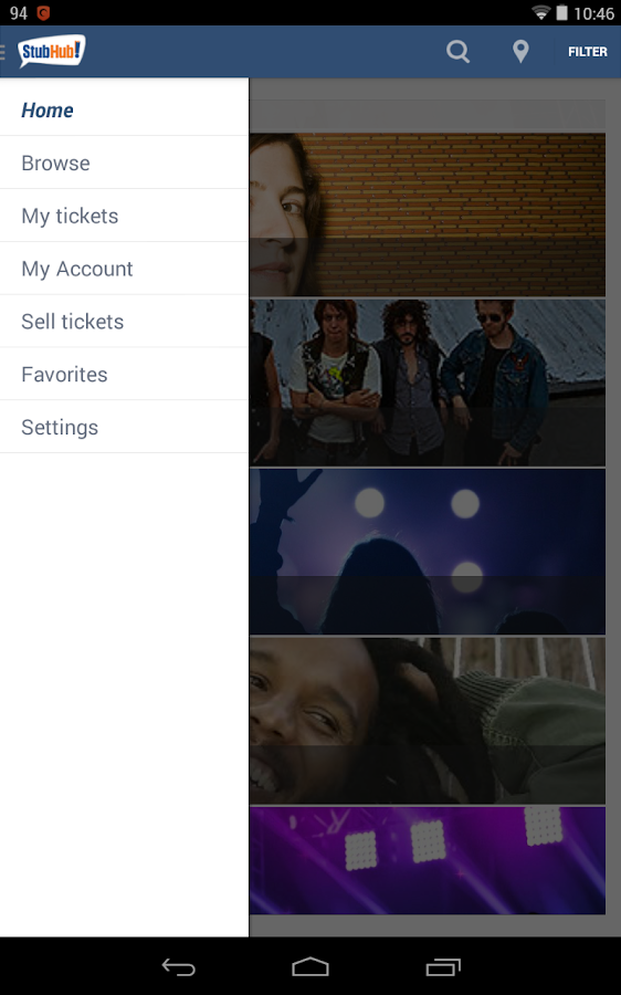 StubHub Event tickets Android Apps on Google Play
