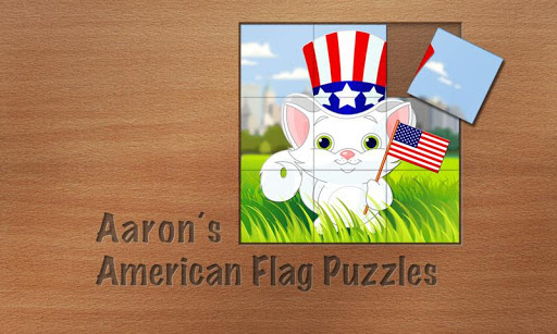 Aaron's American Flag Puzzles