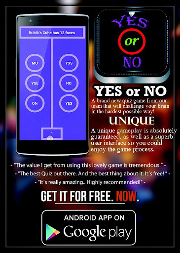 【免費益智App】Yes or No-APP點子