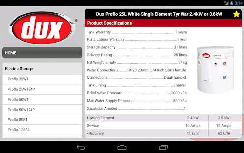 Dux Plumbers Handbook - Tablet Screenshots 6