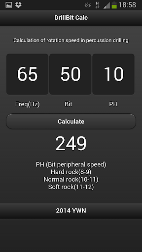 DrillBit Calc