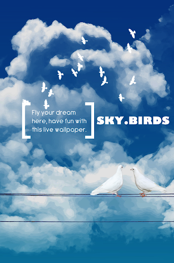 Sky Birds Free Live Wallpaper