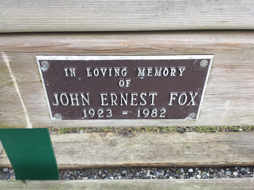 John Fox Memorial Bench