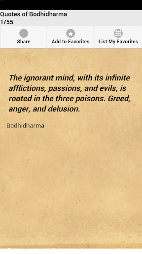 Quotes of Bodhidharma