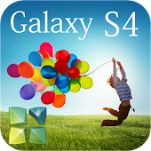 GalaxyS4 Next Launcher Theme