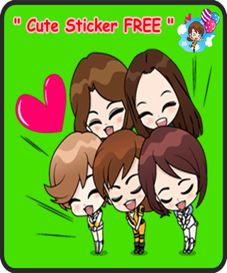 สติ๊กเกอร์ไลน์ น่ารักๆ FREE 4