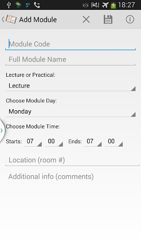 Student Timetable