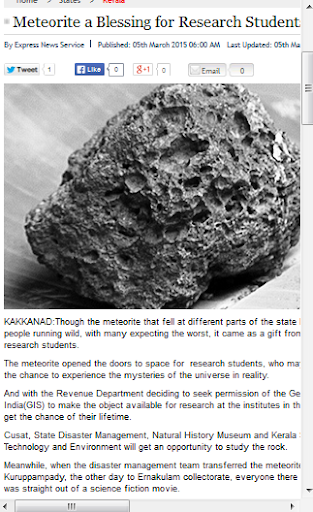 Meteorite News