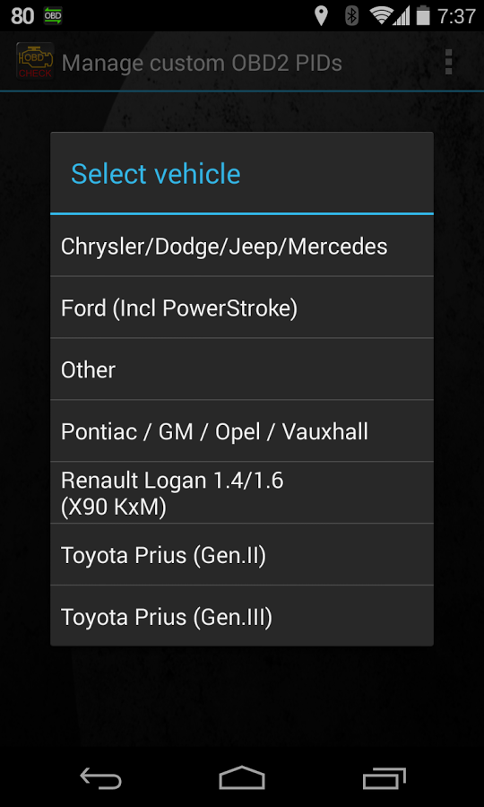 Advanced ex for renault