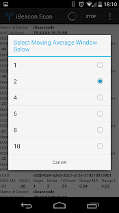 iBeacon Scan Screenshots 2