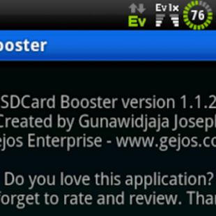 SDCard Booster Donate root APK v4.4.9 Patched