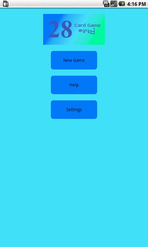 Card Game 28 Screen 1