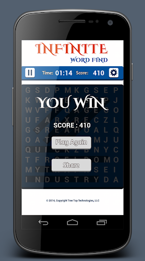 【免費拼字App】Infinite Word Find-APP點子