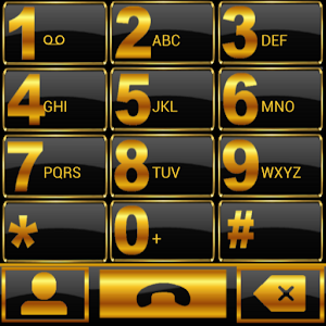 THEME BLACK GOLD FOR EXDIALER