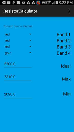 Resistor Calculator