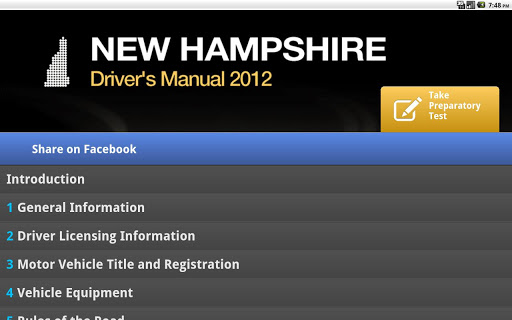 【免費教育App】New Hampshire Driver Manual $0-APP點子