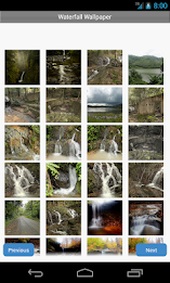 Waterfall Wallpaper by Right Brain Mobile poster 1