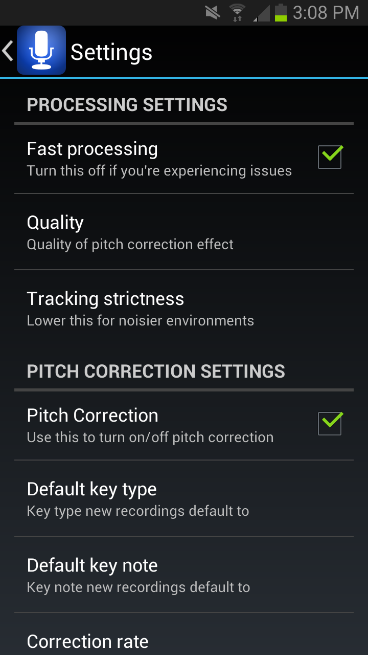 Perfect Vocal Free Screen 3