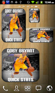 Kobe Bryant Stats Widget