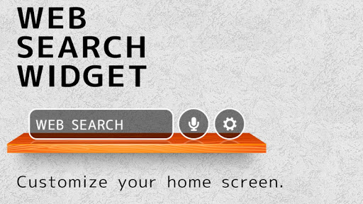 Web search widget “SHELF”