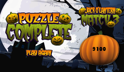 Halloween Pumpkin Match 3 Game Screenshots 3
