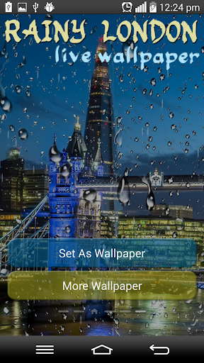 Rainy London Live Wallpaper