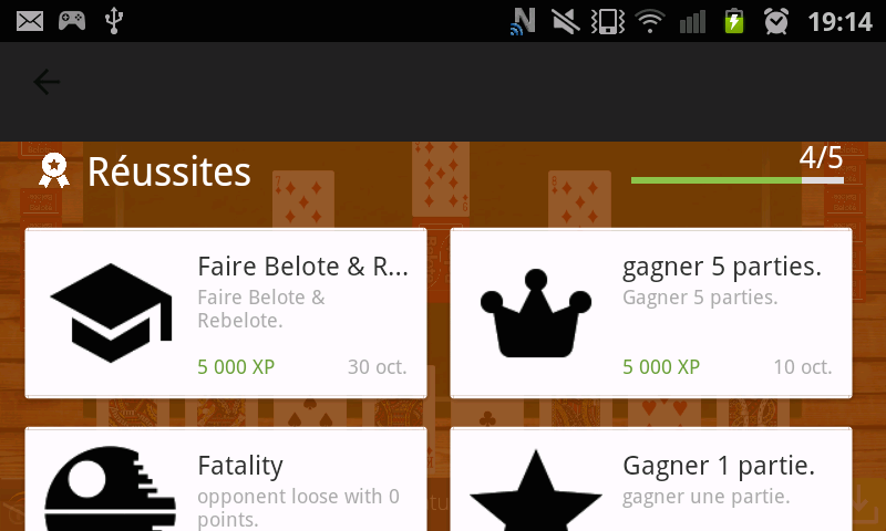 Belote Gratuit Screen 2
