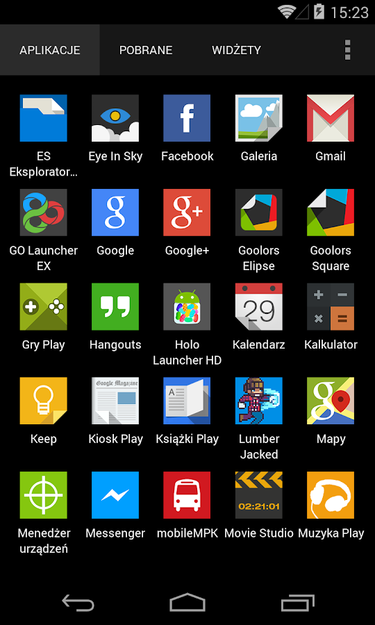 Goolors Square - icon pack - screenshot