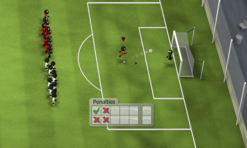   Stickman Soccer 2014- หน้าจอ 