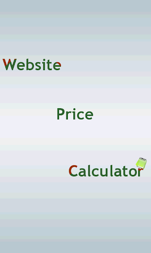 Website Price Calculator