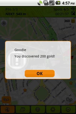 Tourality GPS Treasure Hunt Screen 3