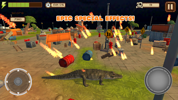 Crocodile Simulator Unlimited APK Gambar Screenshot #9