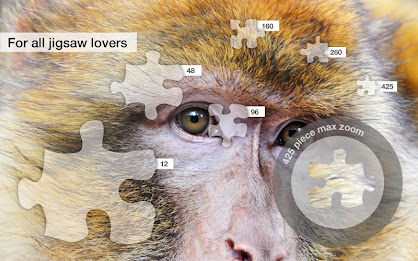 Monkey Jigsaw Puzzles Demo poster 2