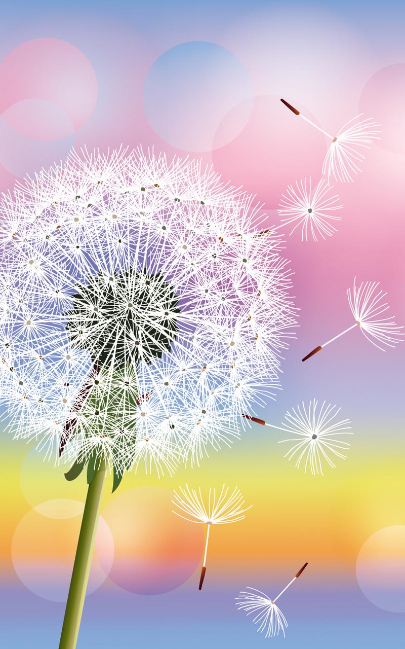 Dandelion Live Wallpaper Screen 3