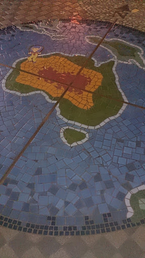 Australian Kids Map Mosaic